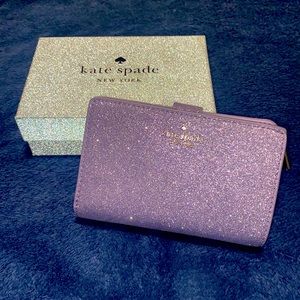 Brand New Kate Spade Purple Wallet